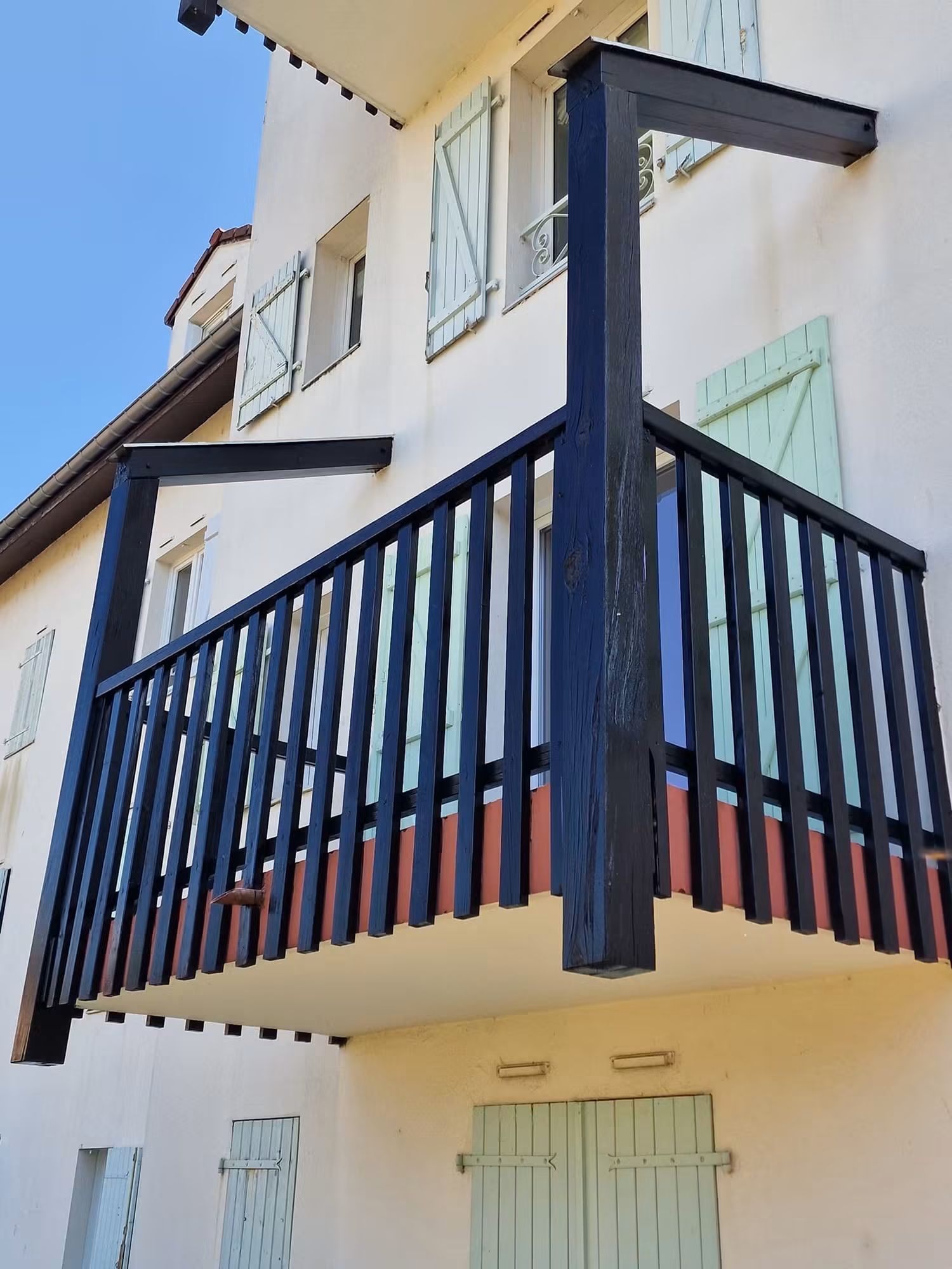 Balcon repeint